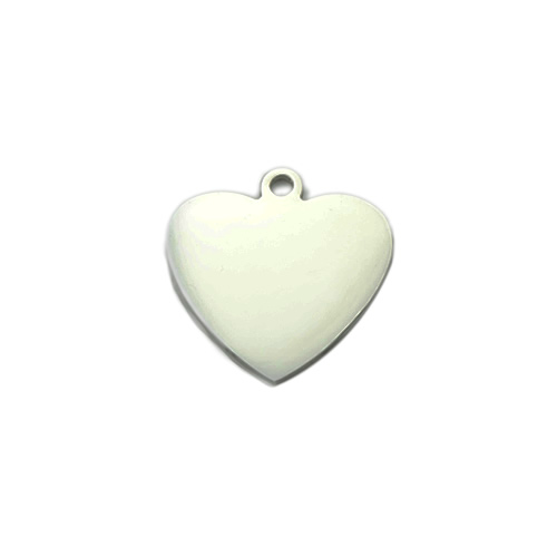 Unique Photo Engraved Heart Pendant
